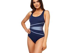 Купальник Aqua Speed Stella Lady L Чорний/Блакитний (1000-299-41-40)