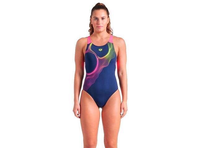 Купальник для женщин Arena RIPPLES SWIMSUIT V BACK B синий Жен 36 009021-780 36 - Фото 1