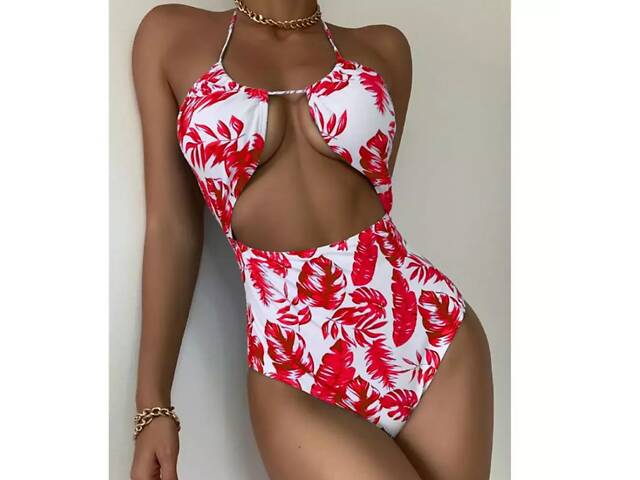 Купальник женский цельный 7592 S розовый - Фото 1