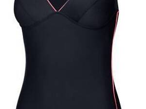 Купальник закритий для жінок Aqua Speed GRACE чорний, червоний Жін 40 5905718615568
