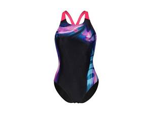 Купальник закритий для женщин Arena DREAMHLINE SWIMSUIT V BACK Черный 42 (008328-500 42)