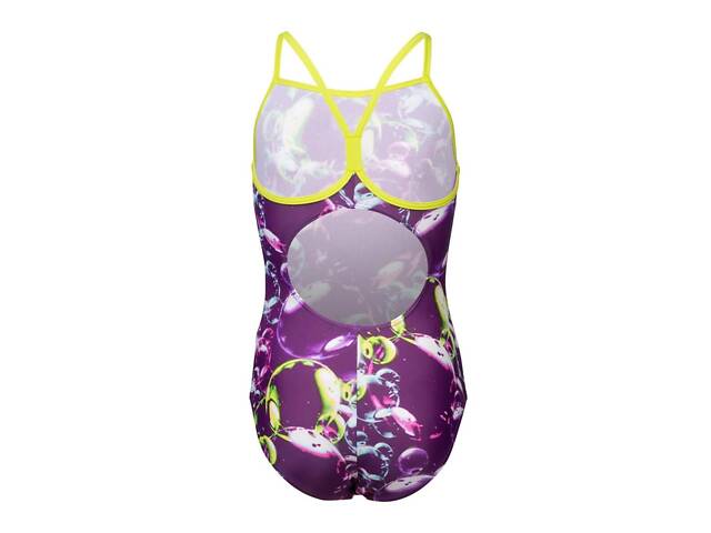 Купальник закрытый для девочек Arena SOAP BUBBLES SWIMSUIT LIGHT DR фиолетовый Дет 164 см 008994-960 164 см - Фото 2
