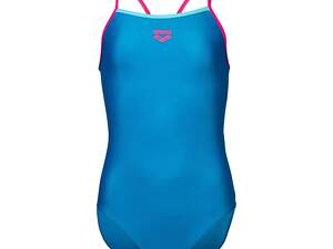 Купальник закрытый для девочек Arena SWIMSUIT LIGHT DROP SOLID синий Дет 116 см 005919-860 116 см