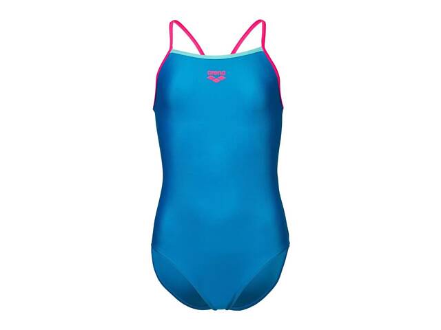 Купальник закритий для дівчат Arena SWIMSUIT LIGHT DROP SOLID синій Діт 116 см 005919-860 116 см - Фото 1