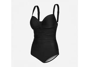 Купальник закрытый для женщин Aqua Speed OLIVIA 7347 черный Жен 48 (4XL) 200-01-46 4XL