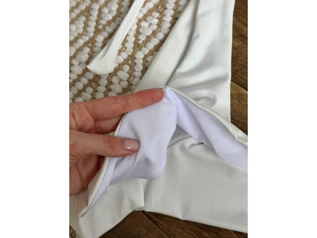 Купальник білий SW3673/1 M - Фото 2