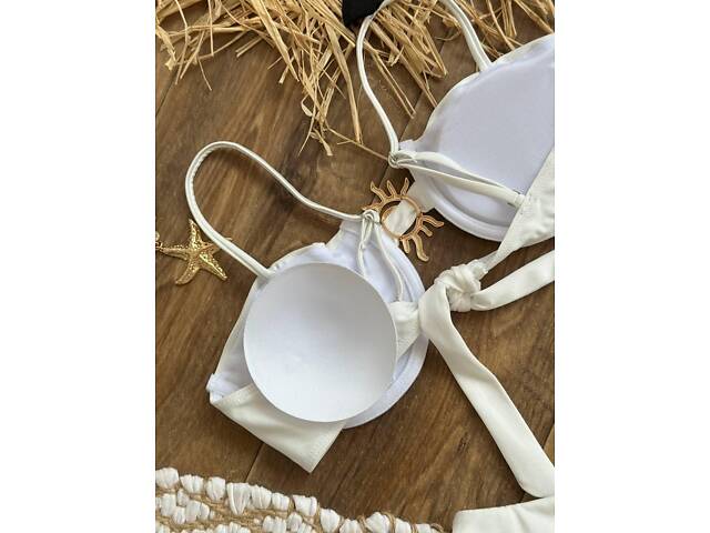 Купальник білий SW3673/1 - Фото 6