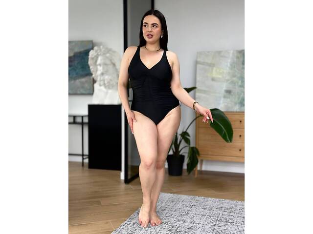 Купальник чорний SW3662 2XL - Фото 10