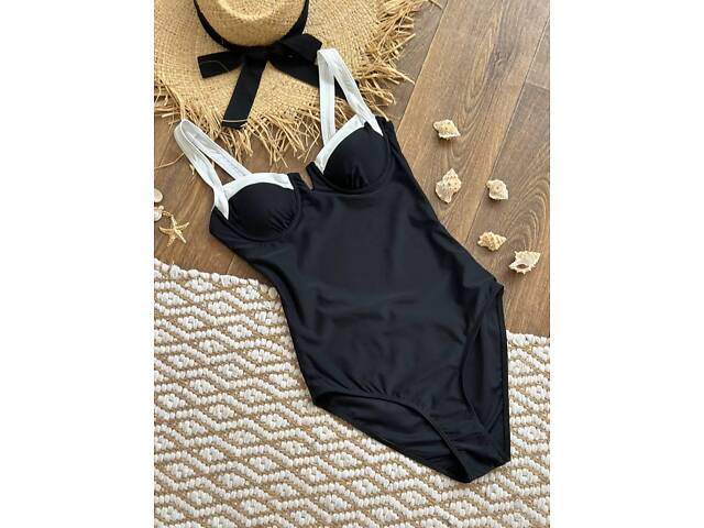 Купальник чорний SW3666 M - Фото 10