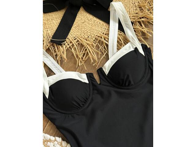 Купальник чорний SW3666 - Фото 8