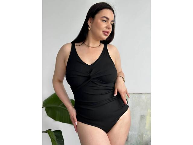 Купальник чорний SW3679 2XL - Фото 9