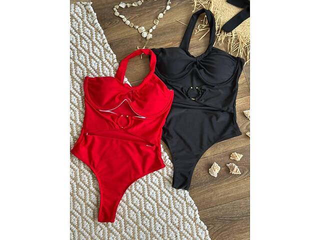 Купальник червоний M - Фото 10