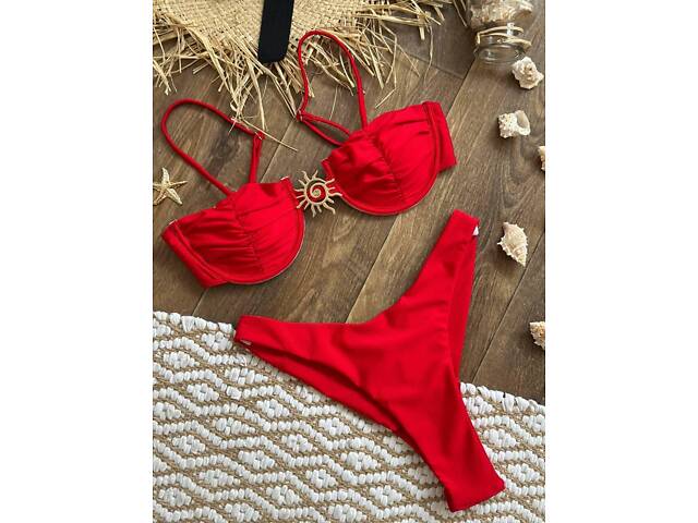 Купальник червоний SW3673/2 L - Фото 1