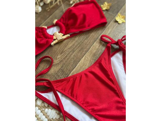 Купальник червоний SW3706 - Фото 8