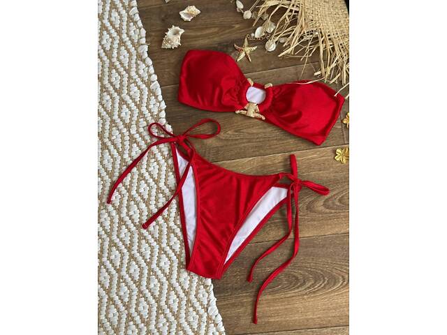 Купальник червоний SW3706 - Фото 10