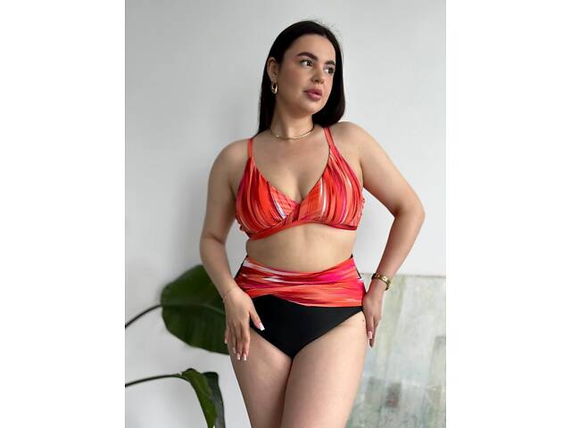 Купальник помаранчевий SW3653 - Фото 1