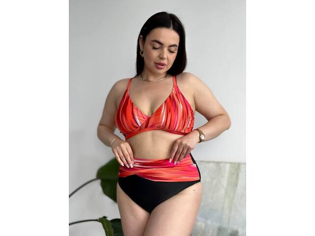 Купальник помаранчевий SW3653 - Фото 2