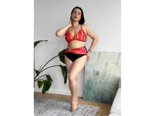 Купальник помаранчевий SW3653 - Фото 4