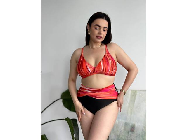 Купальник помаранчевий SW3653 - Фото 6