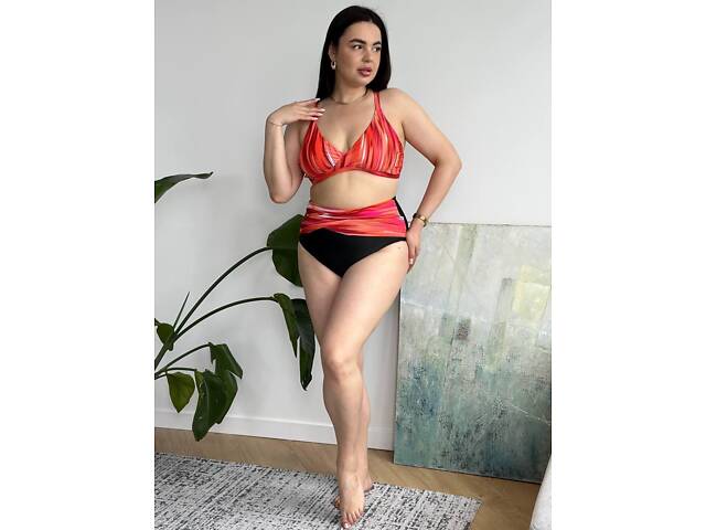 Купальник помаранчевий SW3653 - Фото 7