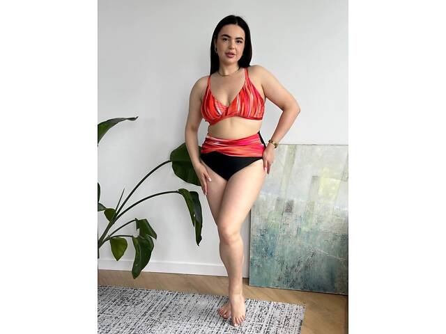 Купальник помаранчевий SW3653 - Фото 9