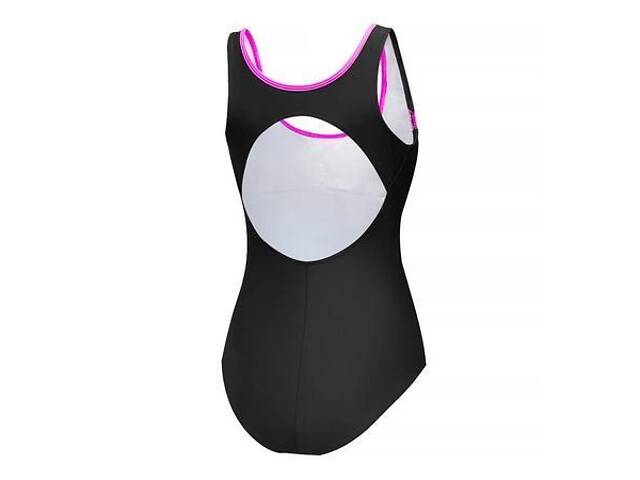 Купальник закритий для женщин Aqua Speed KATE черный, розовый Женский 40 413-19 40 - Фото 2