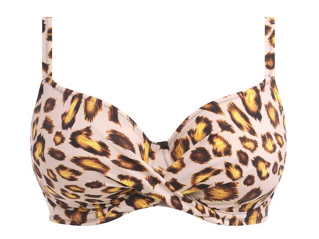 Купальний ліф Fantasie Kabini Oasis 502105 38DD Leopard (889501565979) - Фото 1