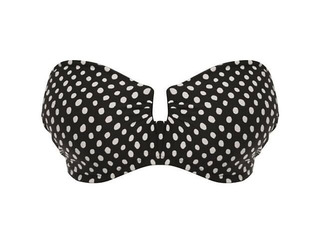 Купальний ліф Fantasie Santa Monica 6723 34F Black & White (889501019052) - Фото 1