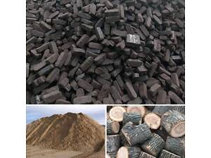 Купить торфобрикет Рожище дрова песок щебень отсев