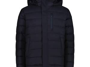 Куртка CMP Man's Hooded Melange Jacket with Sorona Padding Dark Blue Melange XXL (1097-35K3767-M862 56)