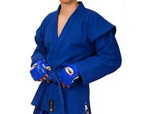 Куртка для самбо Matsa MA-5411 3 Синій (37240003)