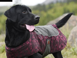 Куртка для собак BlackDoggy (БлекДогги) VC14-JK023 XL, Бордовий