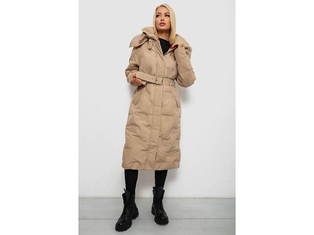 Куртка женская зимняя, цвет бежевый, 244R5609 - Фото 1