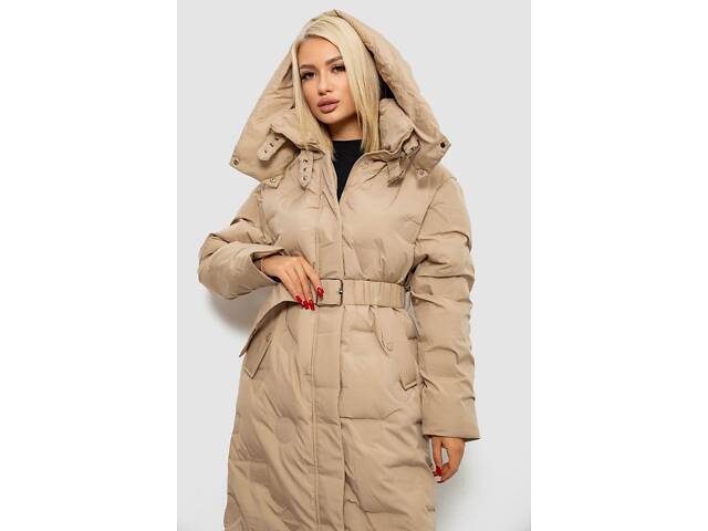 Куртка женская зимняя, цвет бежевый, 244R5609 - Фото 2