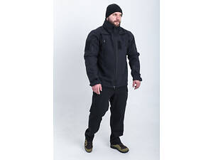 Куртка Патріот soft shell чорна MILIGUS