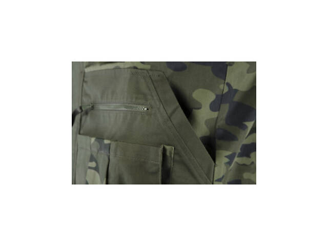 Куртка робоча Neo Tools CAMO, розмір XXL (56), 255 г/м², високий комір, кишені н (81-211-XXL) - Фото 6