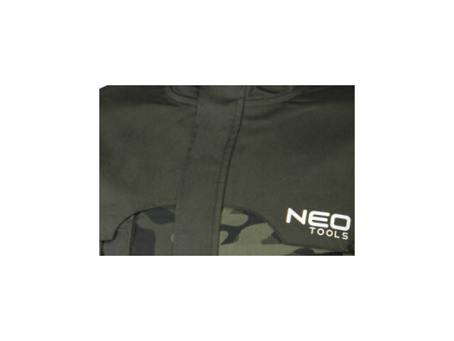 Куртка робоча Neo Tools CAMO, розмір XXL (56), 255 г/м², високий комір, кишені н (81-211-XXL) - Фото 10