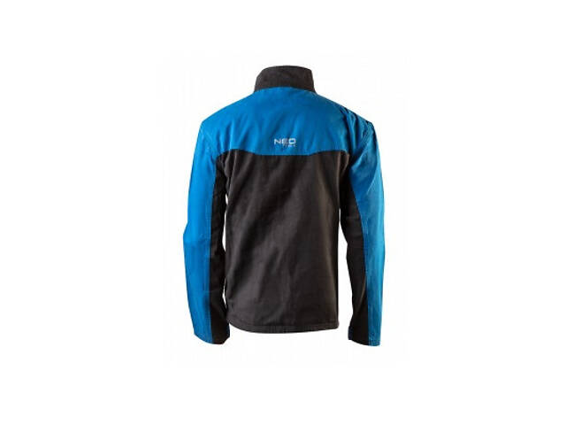 Куртка робоча Neo Tools HD+, розмір XXL (56), 275 г/м², бавовна, високий комір, кар (81-215-XXL) - Фото 4