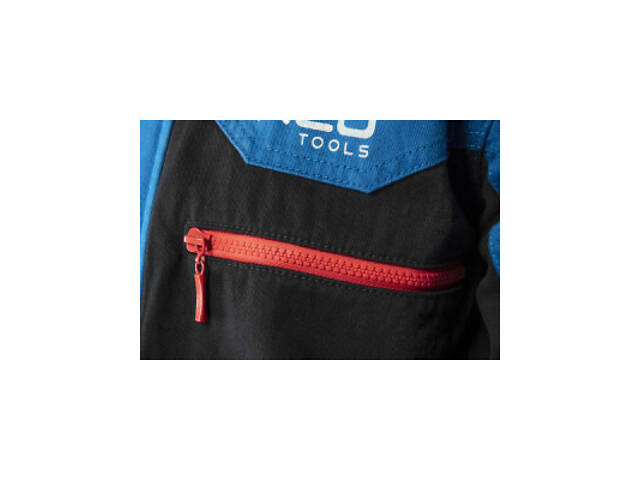 Куртка робоча Neo Tools HD+, розмір XXL (56), 275 г/м², бавовна, високий комір, кар (81-215-XXL) - Фото 5