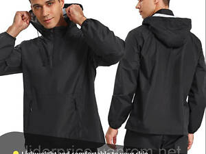 Куртка-сауна для похудения с капюшоном JUNLAN Sweat Jacket Zipper Hoodie Sauna.
