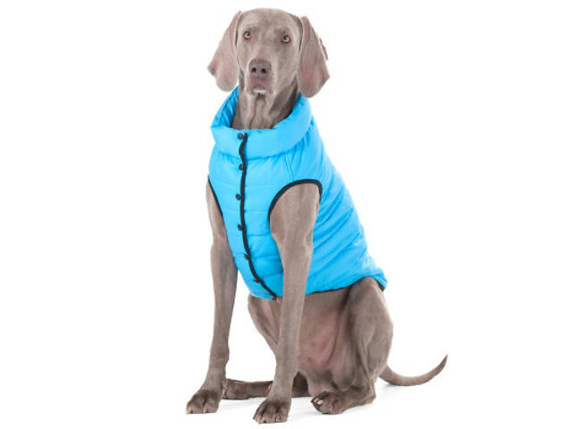 Курточка для тварин Airy Vest One M 40 блакитна (20672) - Фото 5