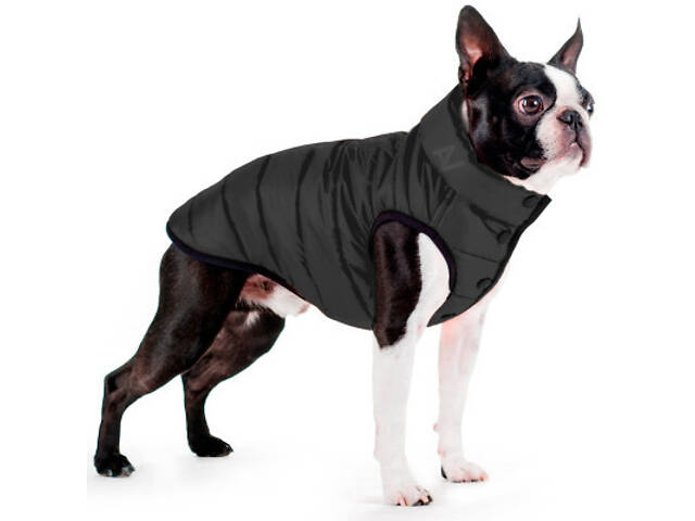 Курточка для тварин Airy Vest One М 40 чорна (20671) - Фото 3