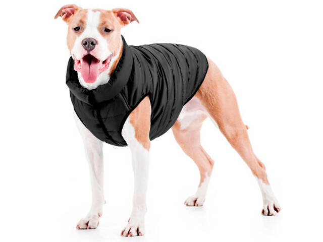 Курточка для тварин Airy Vest One М 40 чорна (20671) - Фото 6