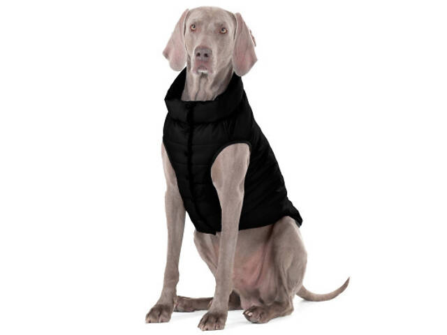 Курточка для тварин Airy Vest One М 40 чорна (20671) - Фото 7