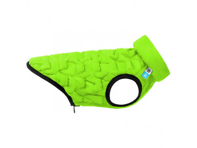 Курточка для тварин Collar AiryVest UNI двостороння M 48 салатово-чорна (2560) - Фото 7