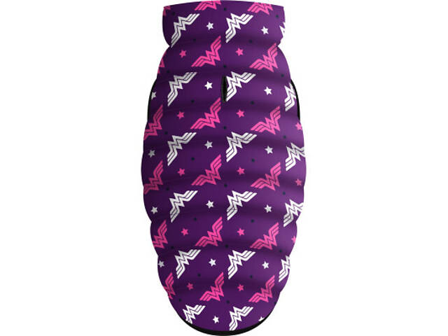 Курточка для тварин WAUDOG Clothes 'Чудо-жінка фіолет' M 45 (0945-4008) - Фото 2