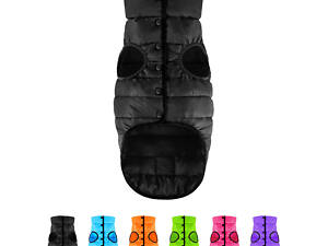 Куртка для собак AiryVest ONE, размер S 40 черный.