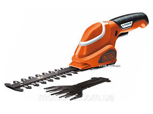 Кущоріз акумуляторний B+D : Li-Ion 7 В, 1.2 Агод, довжина ножів l= 15 см