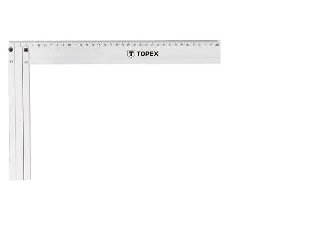 Угольник TOPEX алюминиевый 350 x 190 мм - Фото 1