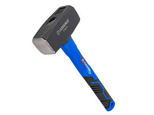 Кувалда, 1500 г, фибергласовая обрезиненная рукоятка Forsage F-T7815